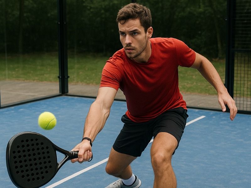 Padel 1 tegen 1 / padel enkelspel