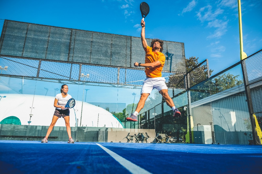 Padel rackets voor gemiddelde spelers