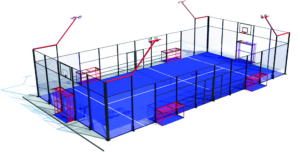 Multisport x10 padelbaan | 10+ verschillende sporten op één plek!