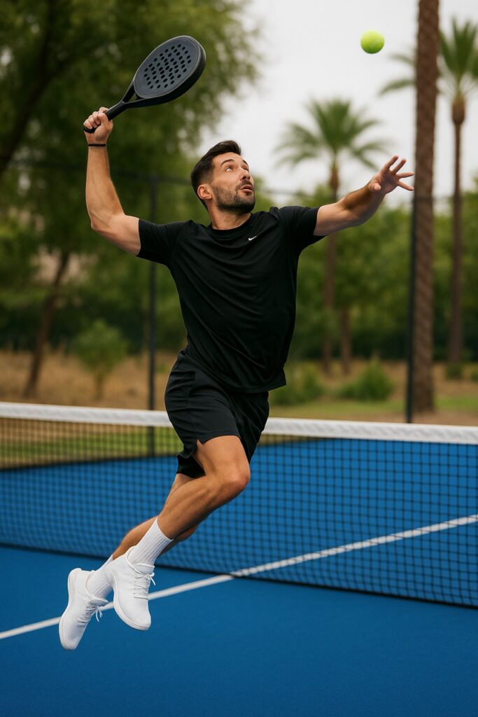 Padel kick smash / por tres / X3